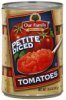 Our Family tomatoes petite diced Calories