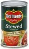 Del Monte tomatoes stewed, no salt added Calories