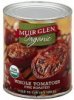 Muir Glen tomatoes whole, fire roasted Calories