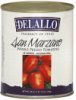 Delallo tomatoes whole peeled, san marzano Calories