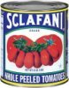 Sclafani tomatoes whole peeled Calories
