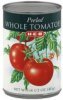H-E-B tomatoes whole, peeled Calories
