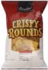 Essential Everyday tortilla chips 100% yellow corn, crispy rounds Calories