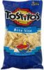 Tostitos tortilla chips . bite size Calories