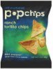Popchips tortilla chips ranch Calories