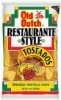 Old Dutch Restaurante Style tortilla chips tostados yellow corn Calories