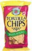 Lowes foods tortilla chips, white round Calories