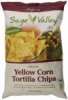 Sage Valley tortilla chips yellow corn Calories