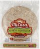 MiCasa tortillas 100% whole wheat Calories