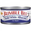 Bumble Bee tuna albacore solid white in water Calories