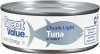 Great Value tuna chunk light in water Calories
