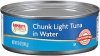 Family Gourmet tuna chunk light in water Calories