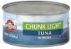 Raleys Fine Foods tuna chunk light, in water Calories