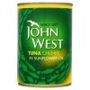 John West tuna chunks in sunflower oil Calories