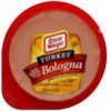 Oscar Mayer turkey bologna louis rich, lower fat Calories