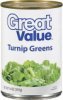 Great Value turnip greens Calories