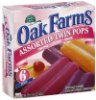 Oak Farms twin pops assorted Calories