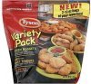 Tyson variety pack Calories