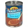 Progresso tomato basil soup vegetable classics Calories