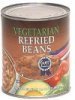 Stater Bros. vegetarian refried beans Calories