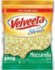 Kraft Natural Cheese velveeta shreds mozzarella Calories