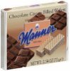 Manner wafers chocolate cream filled Calories