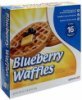 Safeway waffles blueberry Calories