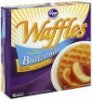 Kroger waffles buttermilk Calories