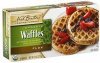 Nash Brothers Trading Company waffles organic, flax Calories