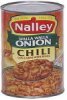 Nalley walla walla onion chili con carne with beans Calories