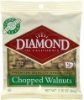 Diamond of California walnuts chopped Calories