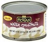 Hokan water chestnuts sliced Calories
