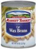 Market Basket wax beans cut, fancy Calories