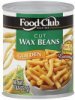 Food Club wax beans golden, cut Calories