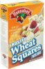 Hannaford wheat squares frosted, bite size Calories