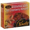 Pamela's Products whenever bars oat cranberry almond Calories
