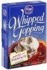 Kroger whipped topping mix Calories