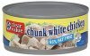 Clear Value white chicken chunk, in water Calories