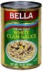 Bella white clam sauce italian style Calories