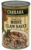 Carrara white clam sauce italian style Calories