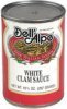 Dell'Alpe white clam sauce Calories