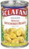Sclafani whole artichokes hearts spanish Calories
