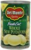 Del Monte whole new potatoes Calories