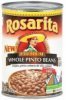 Rosarita whole pinto beans premium Calories