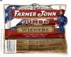 Farmer John wieners jumbo Calories