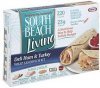 South Beach Living wrap sandwich kit deli ham & turkey Calories