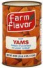 Farm Flavor yams cut Calories