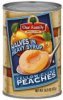 Our Family yellow cling peaches halves in heavy syrup Calories