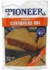 Pioneer yellow cornbread mix Calories