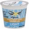 Wegmans yogurt blended, nonfat, light, vanilla Calories